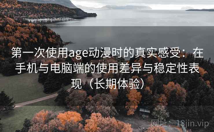 第一次使用age动漫时的真实感受：在手机与电脑端的使用差异与稳定性表现（长期体验）