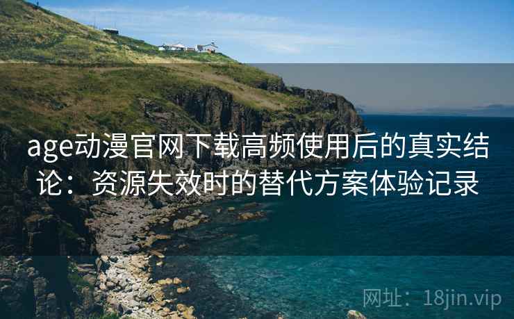 age动漫官网下载高频使用后的真实结论：资源失效时的替代方案体验记录