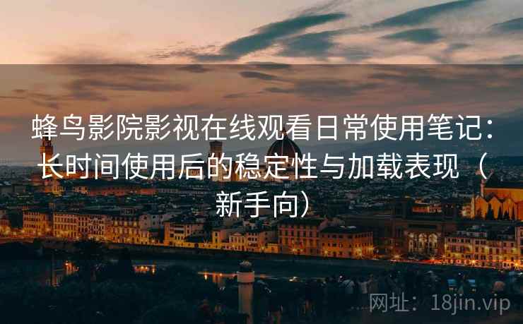 蜂鸟影院影视在线观看日常使用笔记：长时间使用后的稳定性与加载表现（新手向）